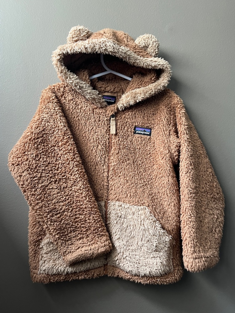Patagonia Teddy Bear Hoodie Fleece - 4T